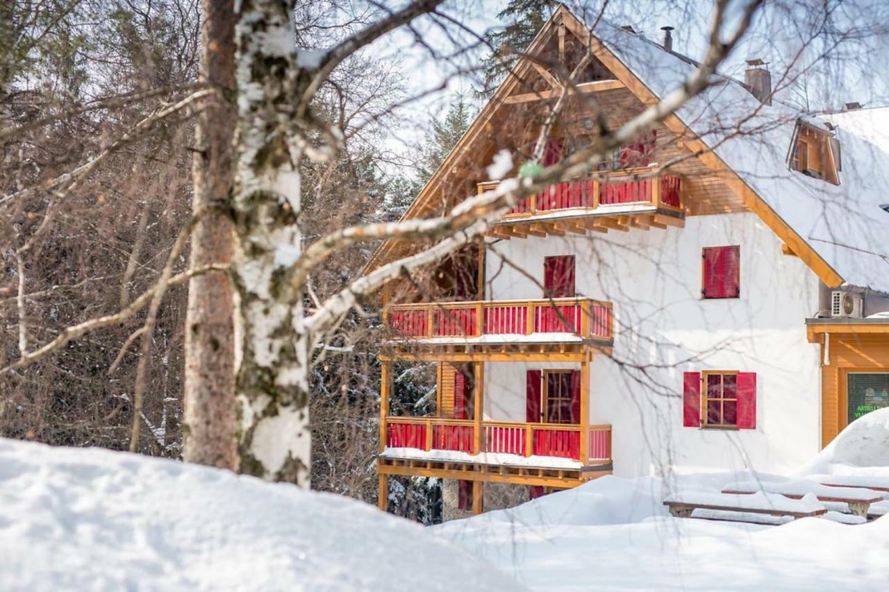 Bolfenk Lodge Apartment Hocko Pohorje Bagian luar foto